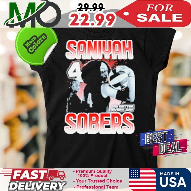 Number 4 Saniyah Sobers 1% Better Every Day Shirt