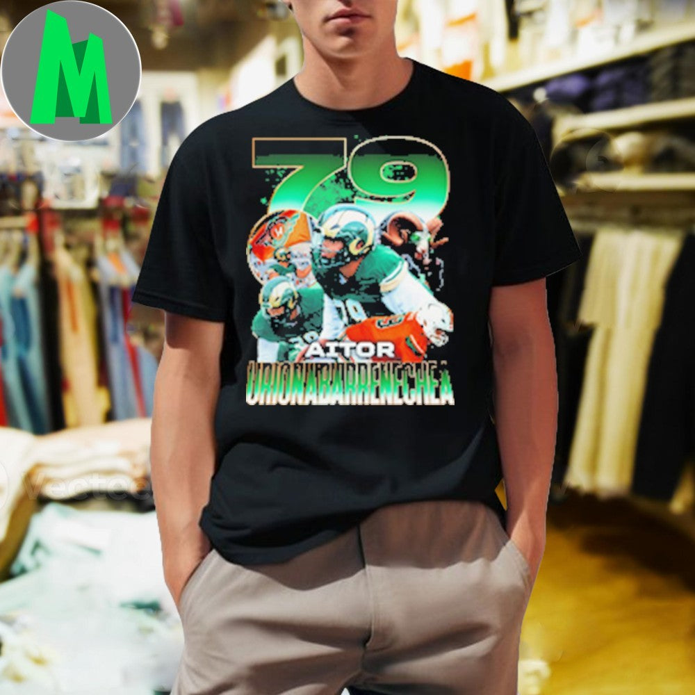 Number 79 Aitor Urionabarrenechea Shirt