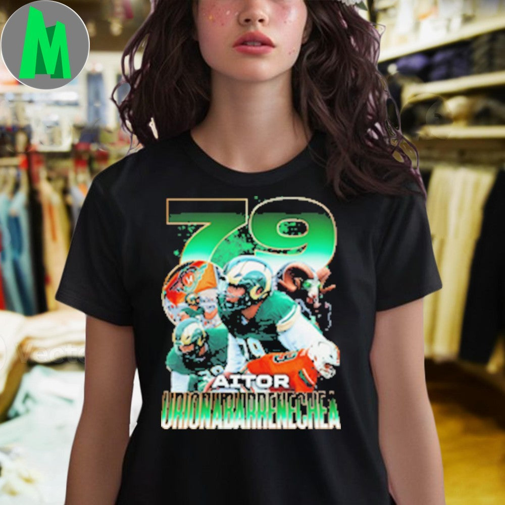 Number 79 Aitor Urionabarrenechea Shirt
