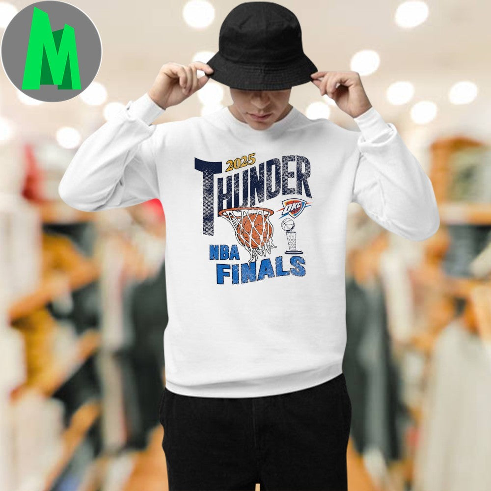OKC Thunder 2025 NBA Finals Logo Shirt