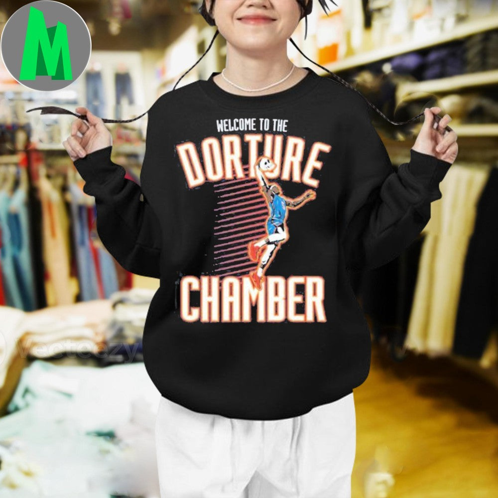 OKC Thunder Dorture Chamber 2025 NBA Finals Champions Graphic T-Shirt