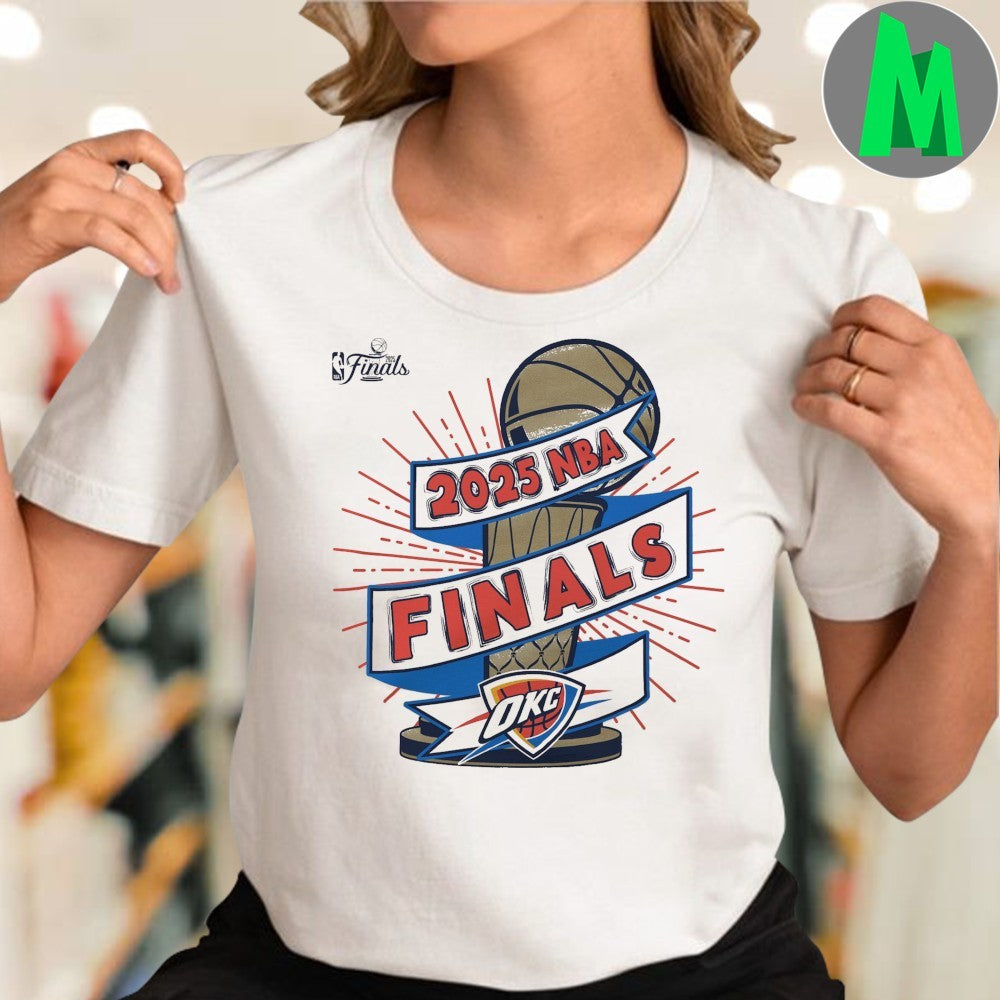 Oklahoma City Thunder 2025 NBA Finals Clutch T-Shirt Unisex Basketball Fan Apparel Team Merch