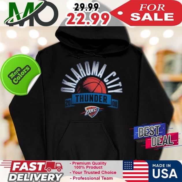 Oklahoma City Thunder ’90s Vintage Style Graphic T-Shirt