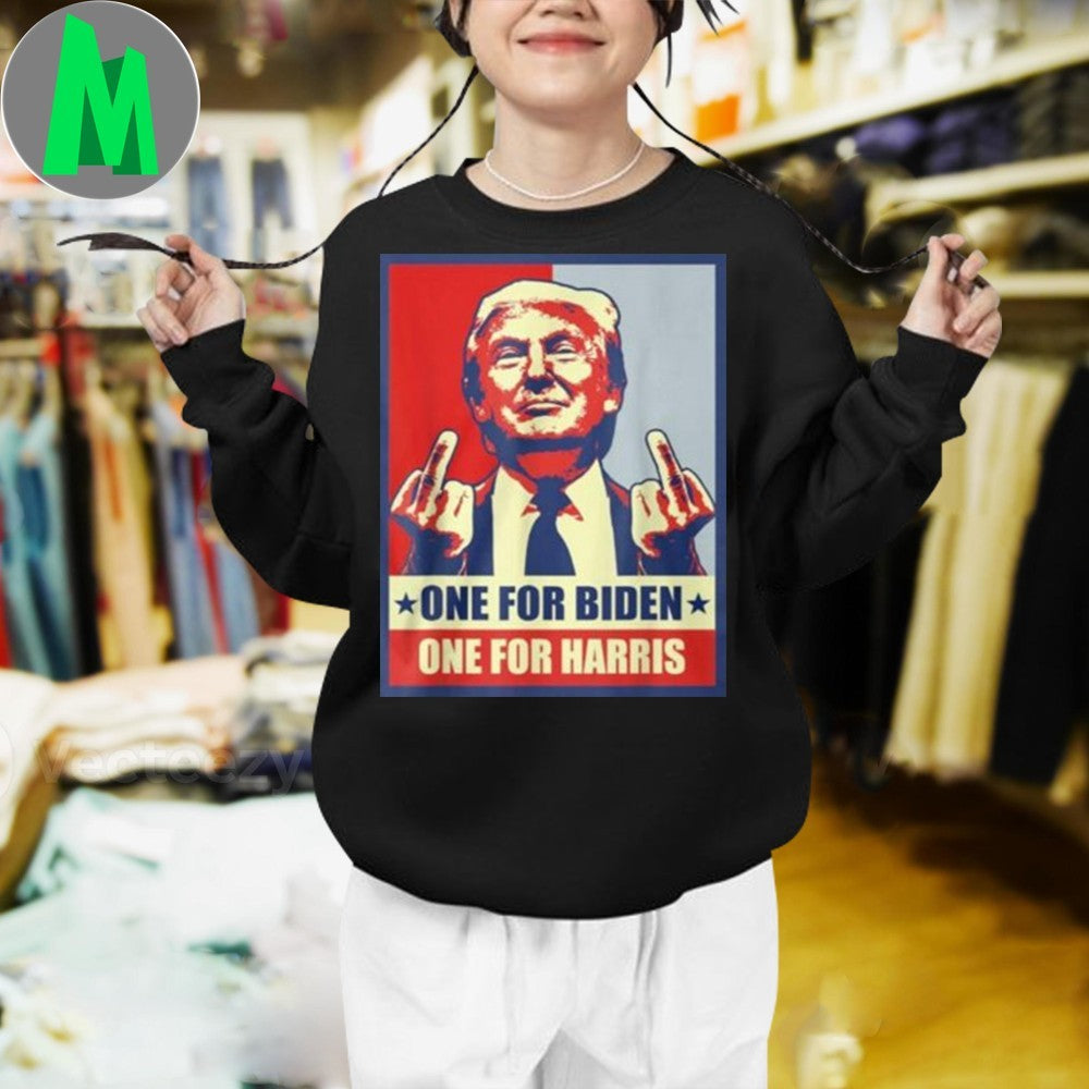 One For Biden, One For Harris Trump Shirt