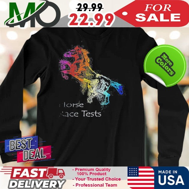 Paradise Fishing Horse Race Tests Shirt