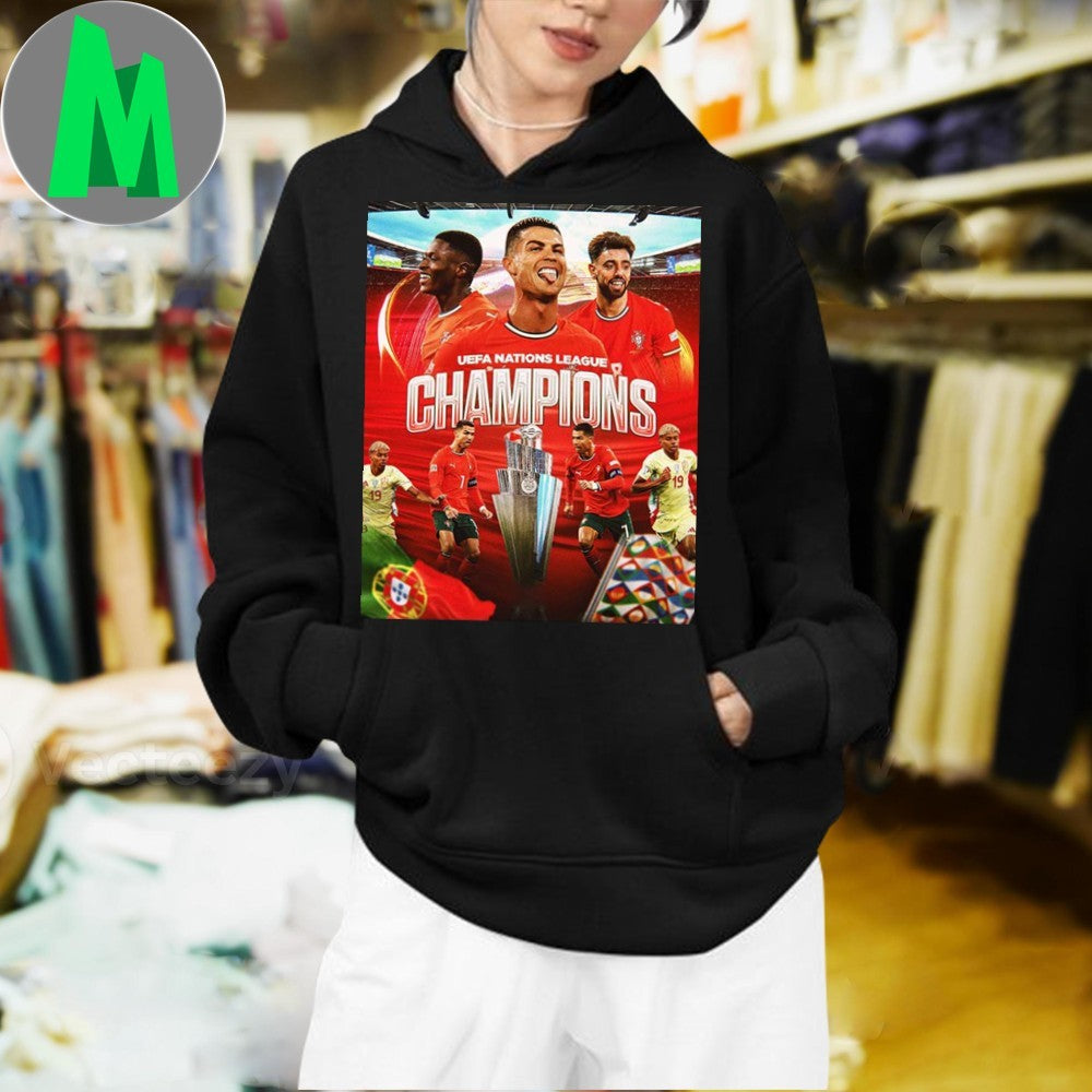 Portugal Reign Again UEFA Nations League 2025 Champions Shirt