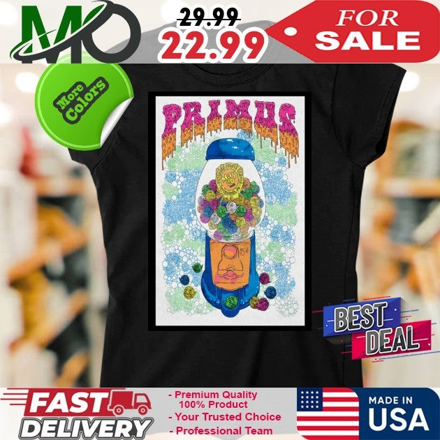 Poster New Tour 2025 The Petersen Events Center in Pittsburgh, PA PRIMUS Shirt