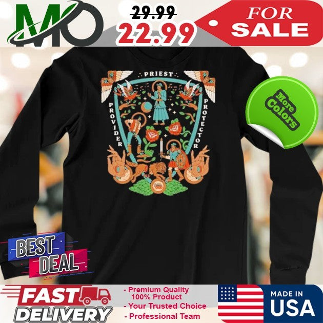 Priest Provider Protector Hooded Sweatshirt Kings Dream Ent Shirt