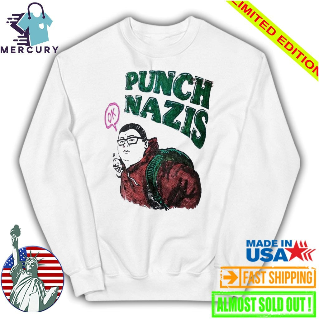 Punch Nazis Student Lake Zurich High School Shirt