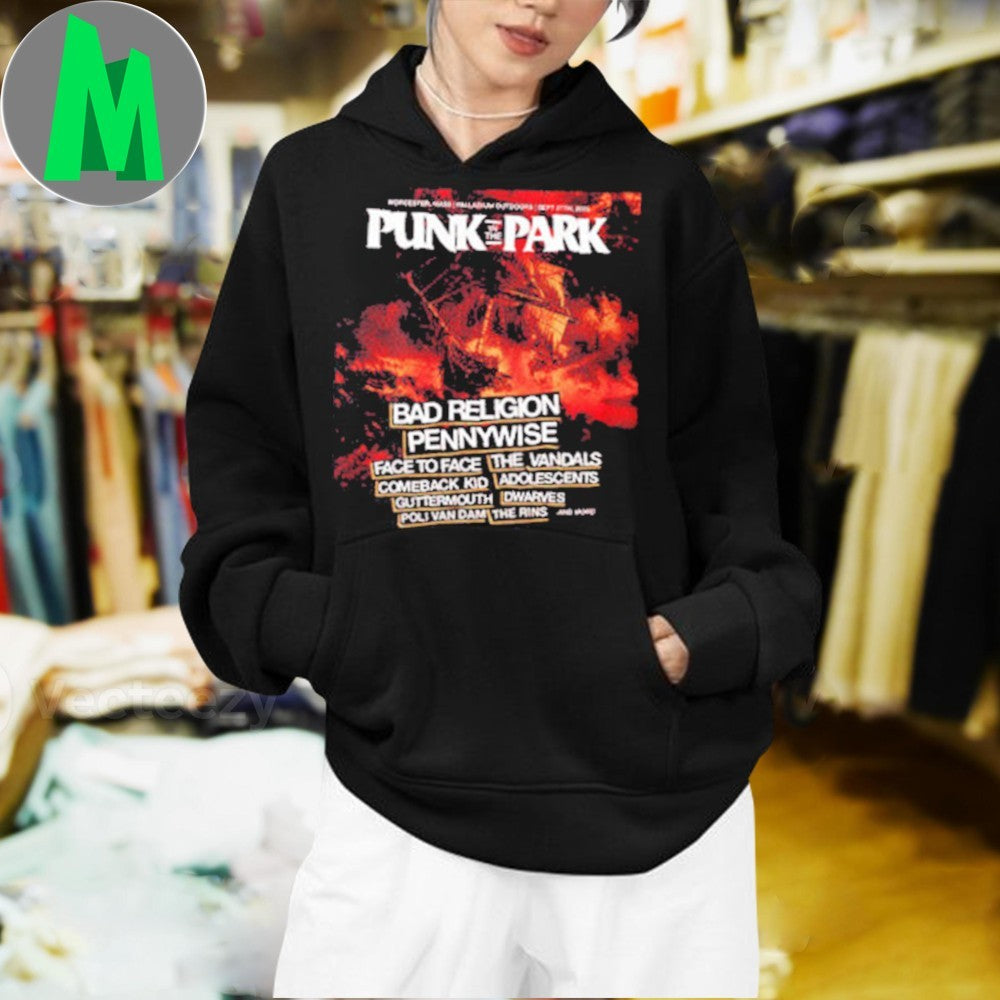 Punk In The Park Boston Merch Tee Punk Festival At Palladium Outdoors On September 27 2025 In Worcester Shirt