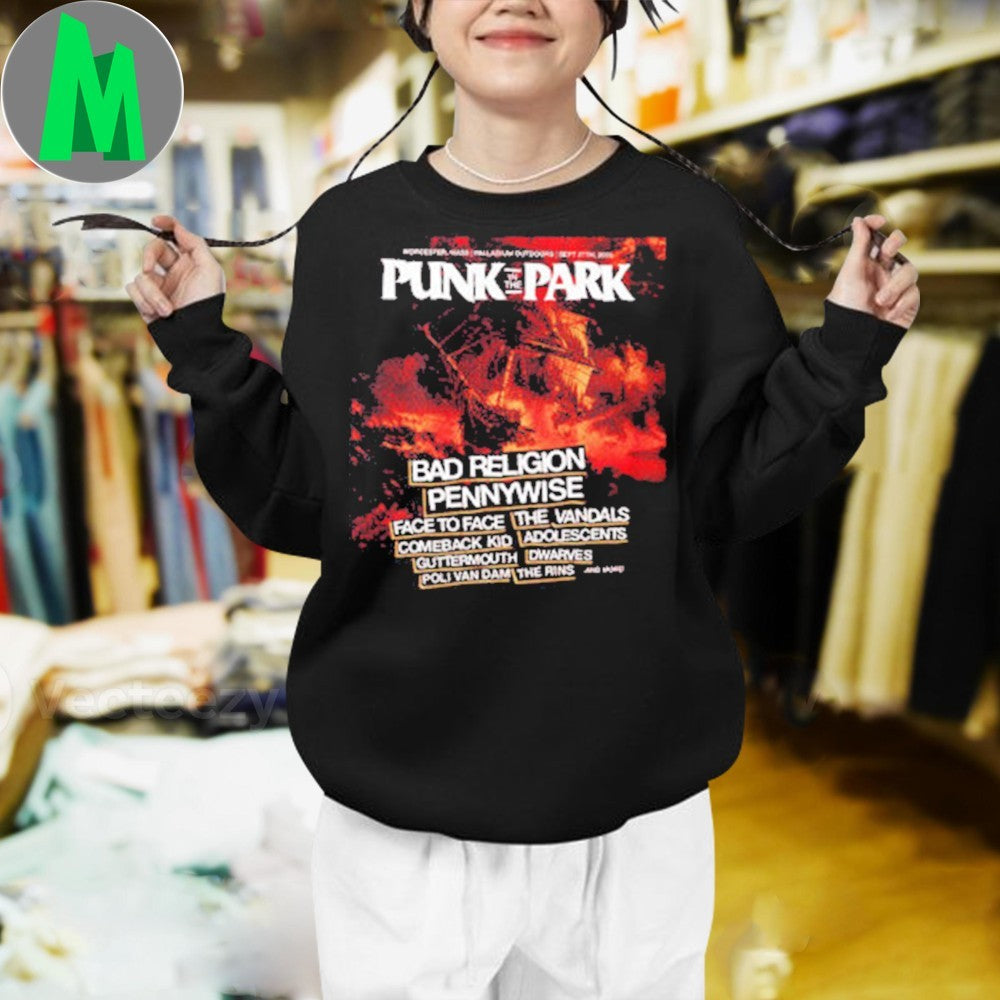 Punk In The Park Boston Merch Tee Punk Festival At Palladium Outdoors On September 27 2025 In Worcester Shirt