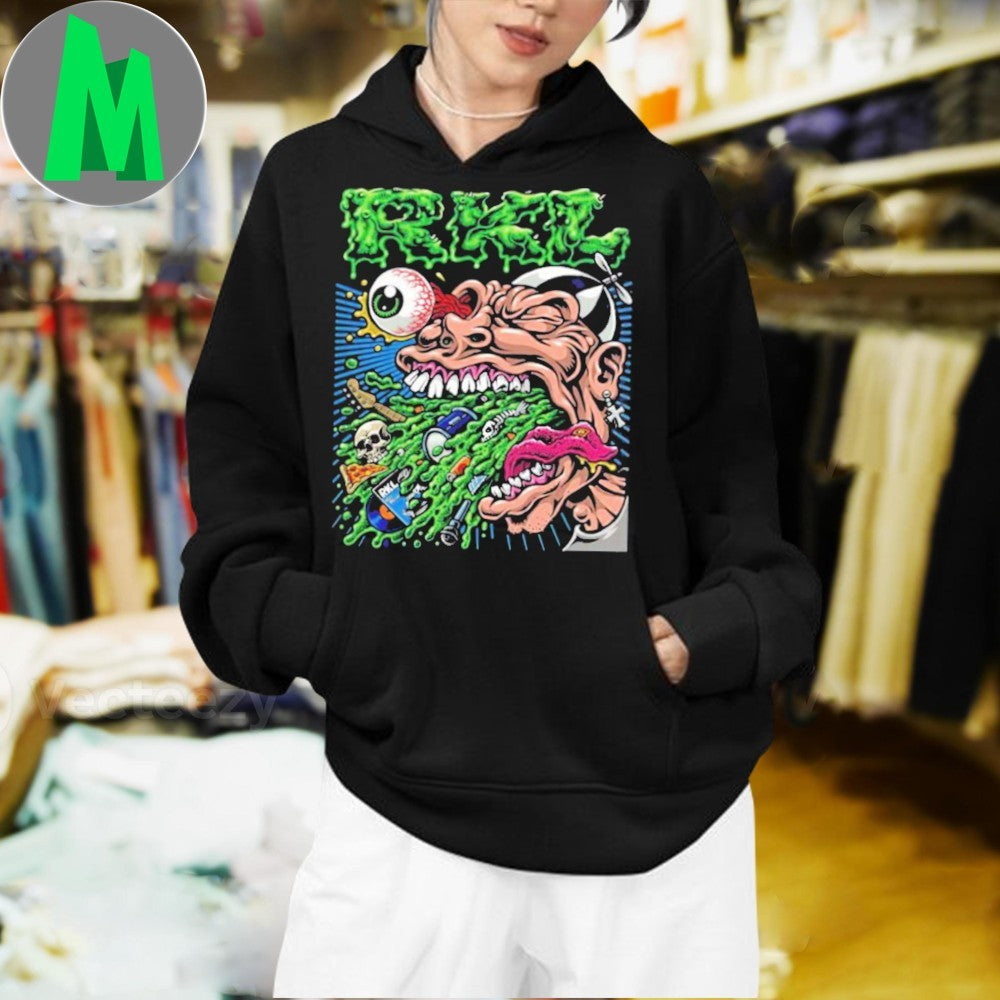 RKL Rich Kids On LSD Vomit Punk Rock Graphic T-Shirt