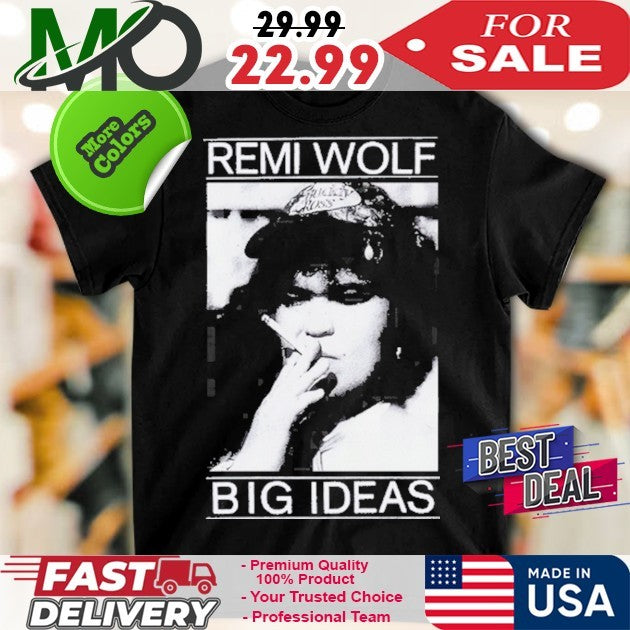 Remi Wolf Big Ideas Tour 2025 Limited Shirt