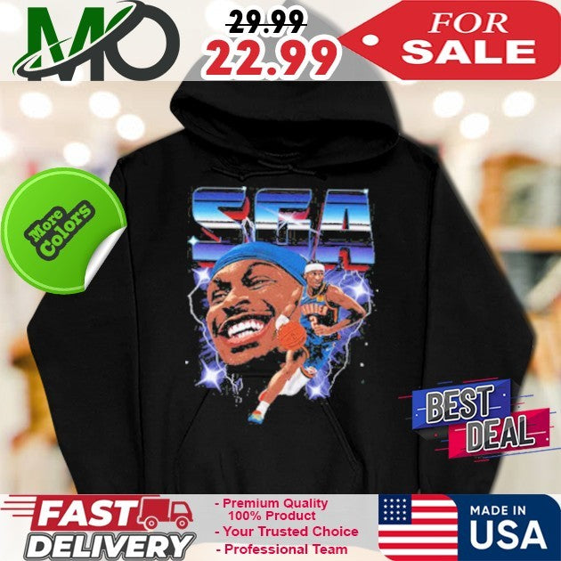 Retro SAGA Bootleg Lightning Shirt