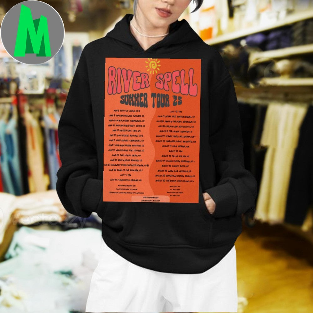 River Spell Summer Tour 2025 Poster Shirt