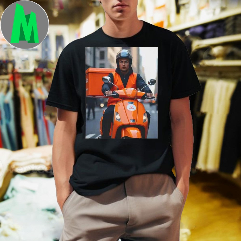 Ronaldo Justt Ate Delivery Rider Shirt