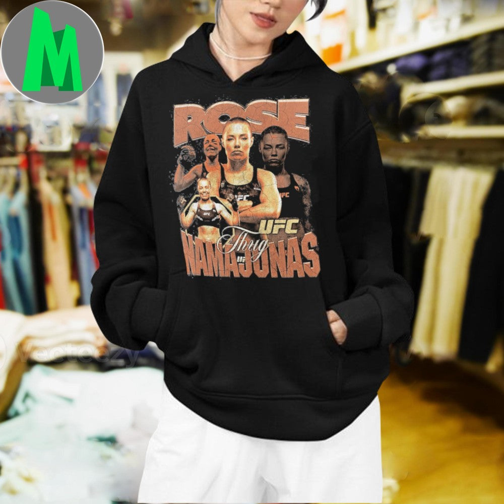 Rose Namajunas Thug UFC Fighter Graphic T-Shirt
