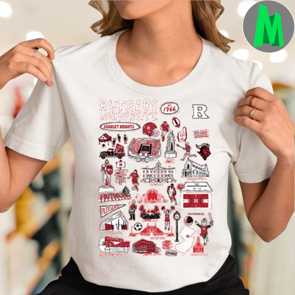 Rutgers University Scarlet Knights Youth Graphic T-Shirt