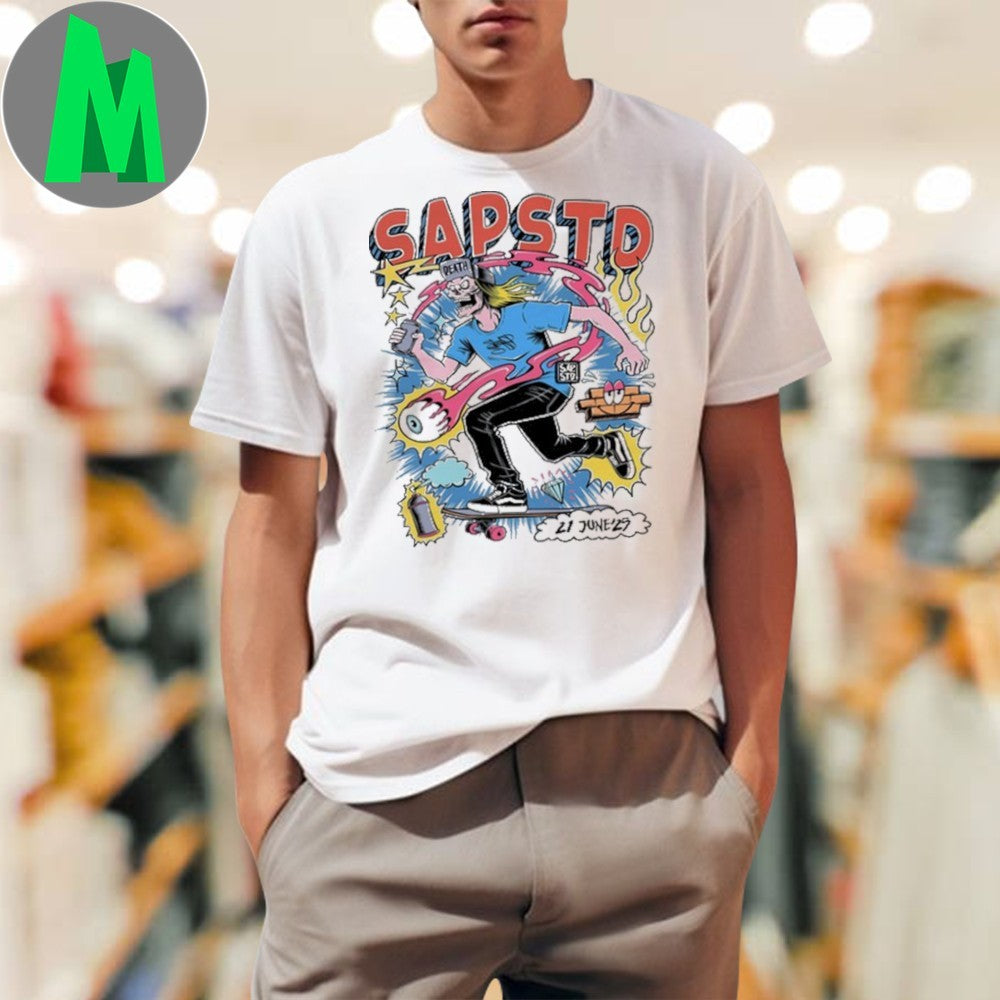 SAPSTD Go Skateboarding Day June 21, 2025 Graphic T-Shirt