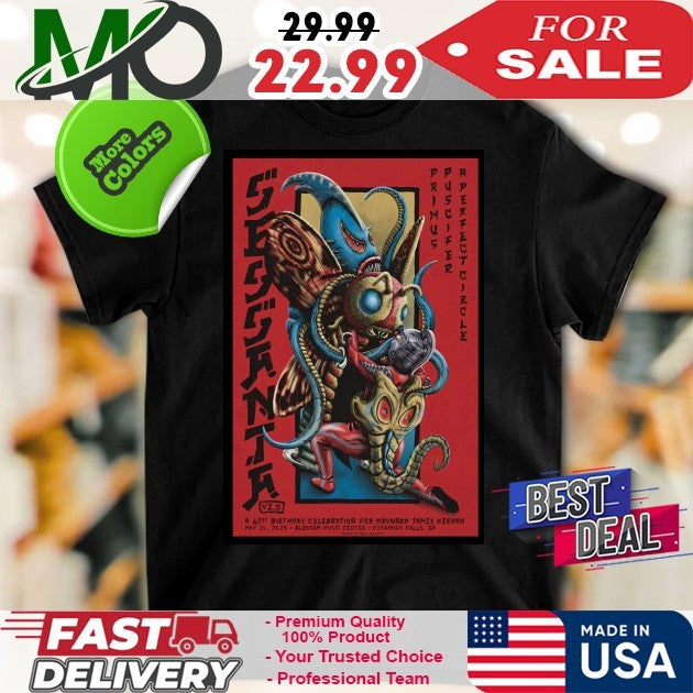 Sessanta V 2.0 May 25 2025 Blossom Music Center Cuyahoga Falls OH Concert Poster Shirt