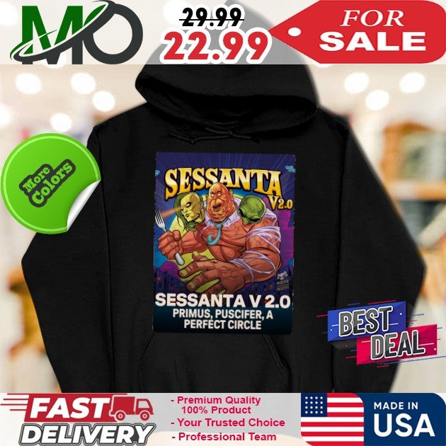 Sessanta V2.0 Sessanta V2.0 Primus Puscifer A Perfect Circle Shirt