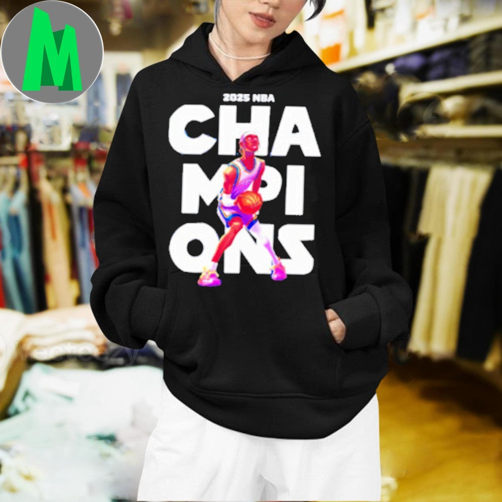 Shai Gilgeous-Alexander 2025 NBA Champions Basketball T-Shirt