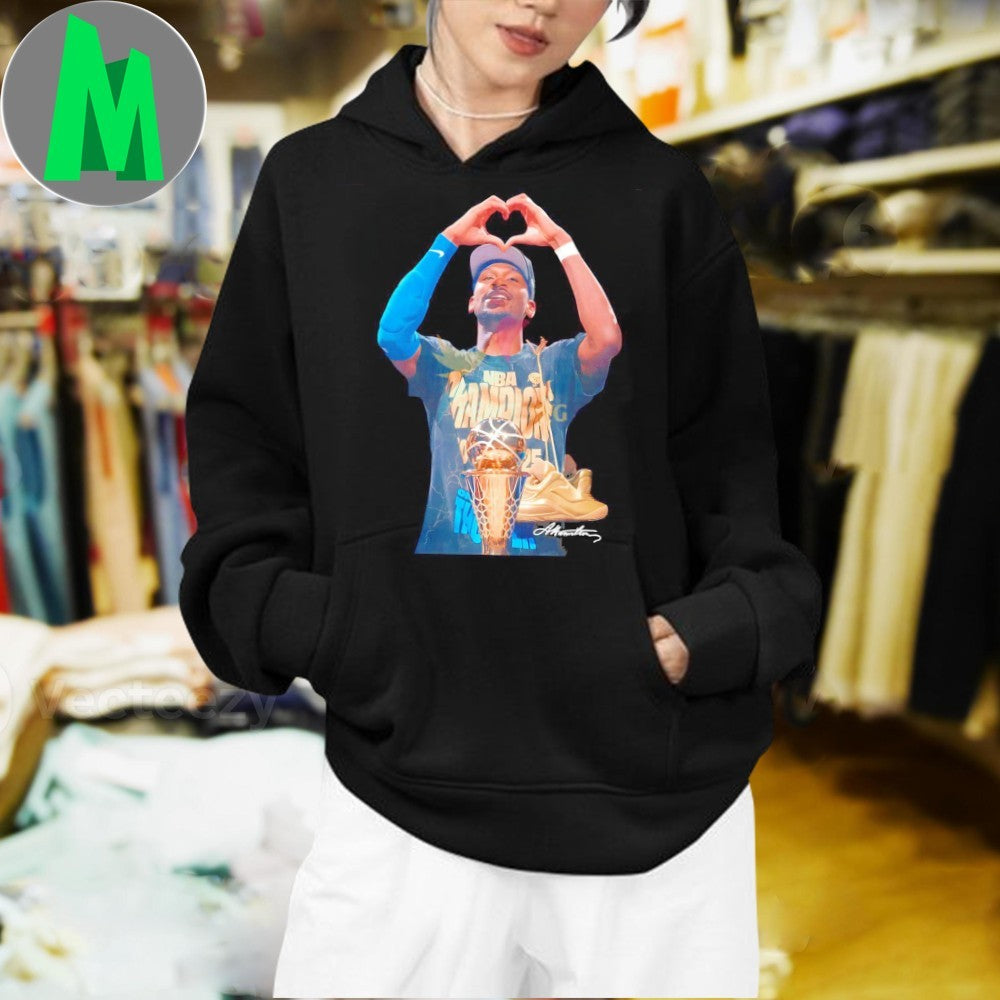 Shai Gilgeous Alexander Heart Pose 2025 Nba Championship Tribute Shirt