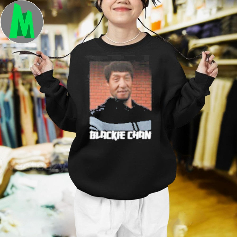 Skibidi Drip Blackie Chan Funny Meme T-Shirt