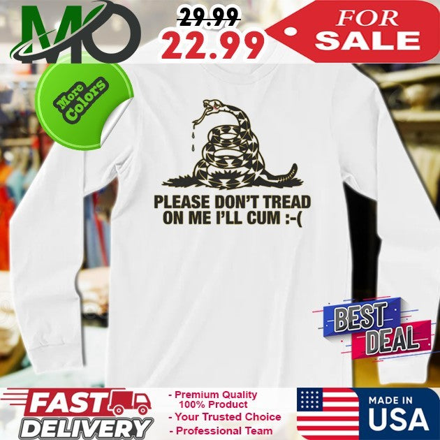 Snake Emoji Please Don’t Flag Me Shirt