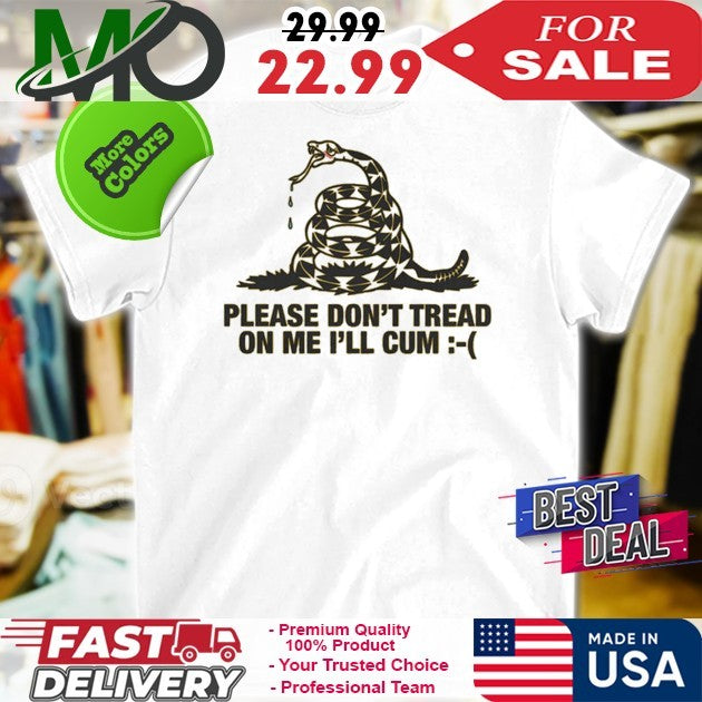 Snake Emoji Please Don’t Flag Me Shirt