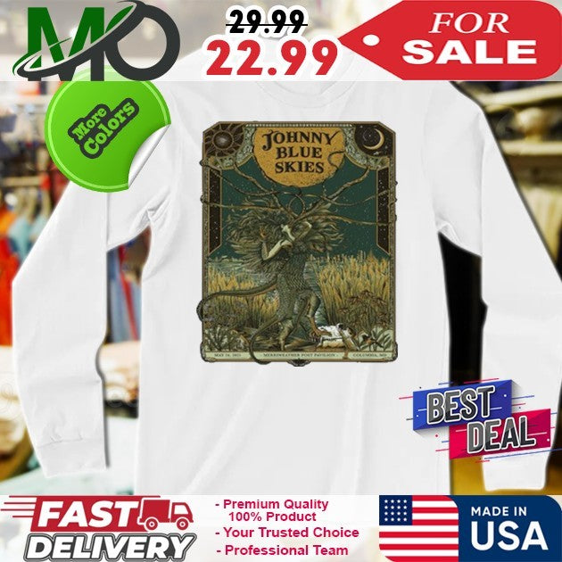 Sturgill Simpson Johnny Blue Skies 2025 Columbia MD Concert Tour Shirt – Official Country Rock Fan Merch