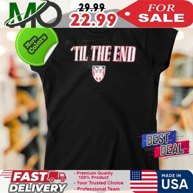Sunderland Play-Off Winners ‘Till The End’ Football Club Fan Logo Shirt