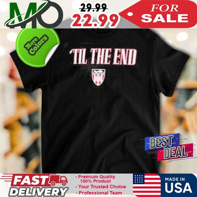 Sunderland Play-Off Winners ‘Till The End’ Football Club Fan Logo Shirt
