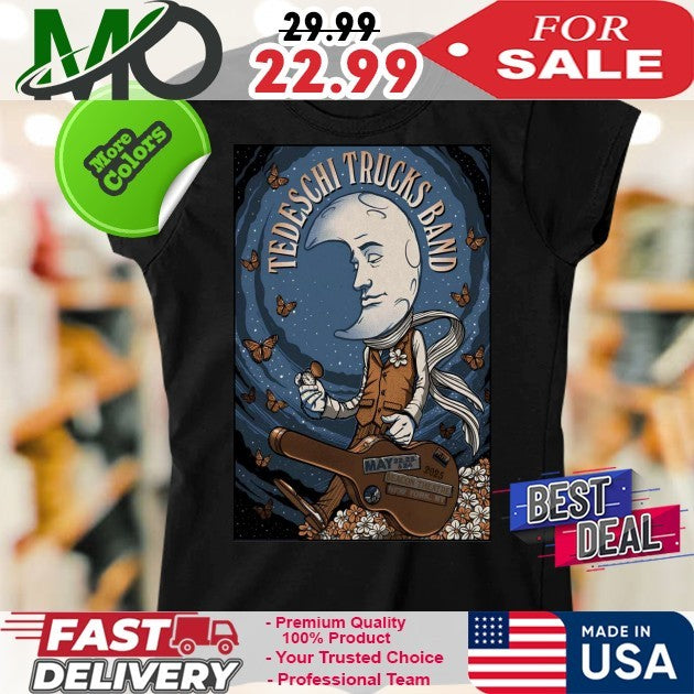 Tedeschi Trucks Band May 22-24 2025 Beacon Theatre New York, NY Poster Shirt