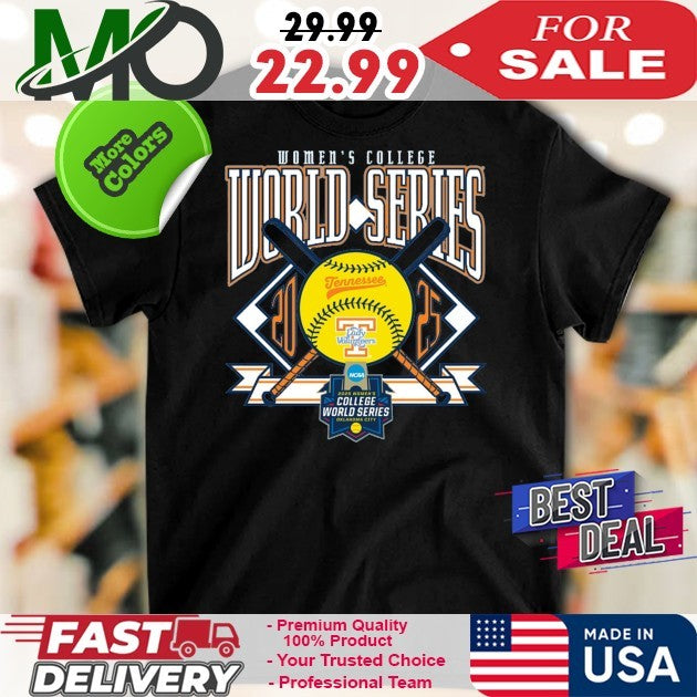 Tennessee Lady Vol Softball 2025 NCAA Women’s College World Series Oklahoma City Fan Shirt