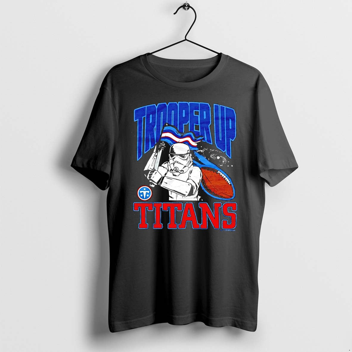 Official Tennessee Titans Football Trooper Up Stormtrooper Star Wars T Shirts