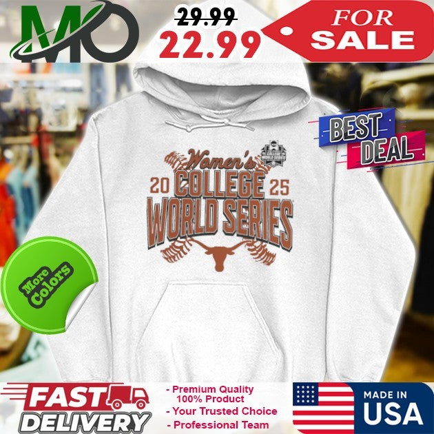 Texas Longhorns Women’s College World Series 2025 Logo Fan Shirt