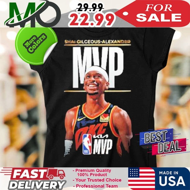 The 2024-25 Kia NBA Most Valuable Player Is Shai Gilgeous-Alexander Shirt