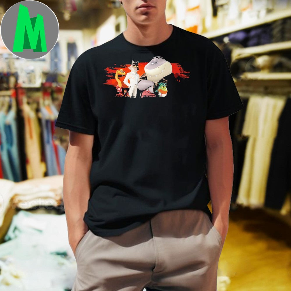 The Bad Guys Movie Character Graphic Youth T-Shirt