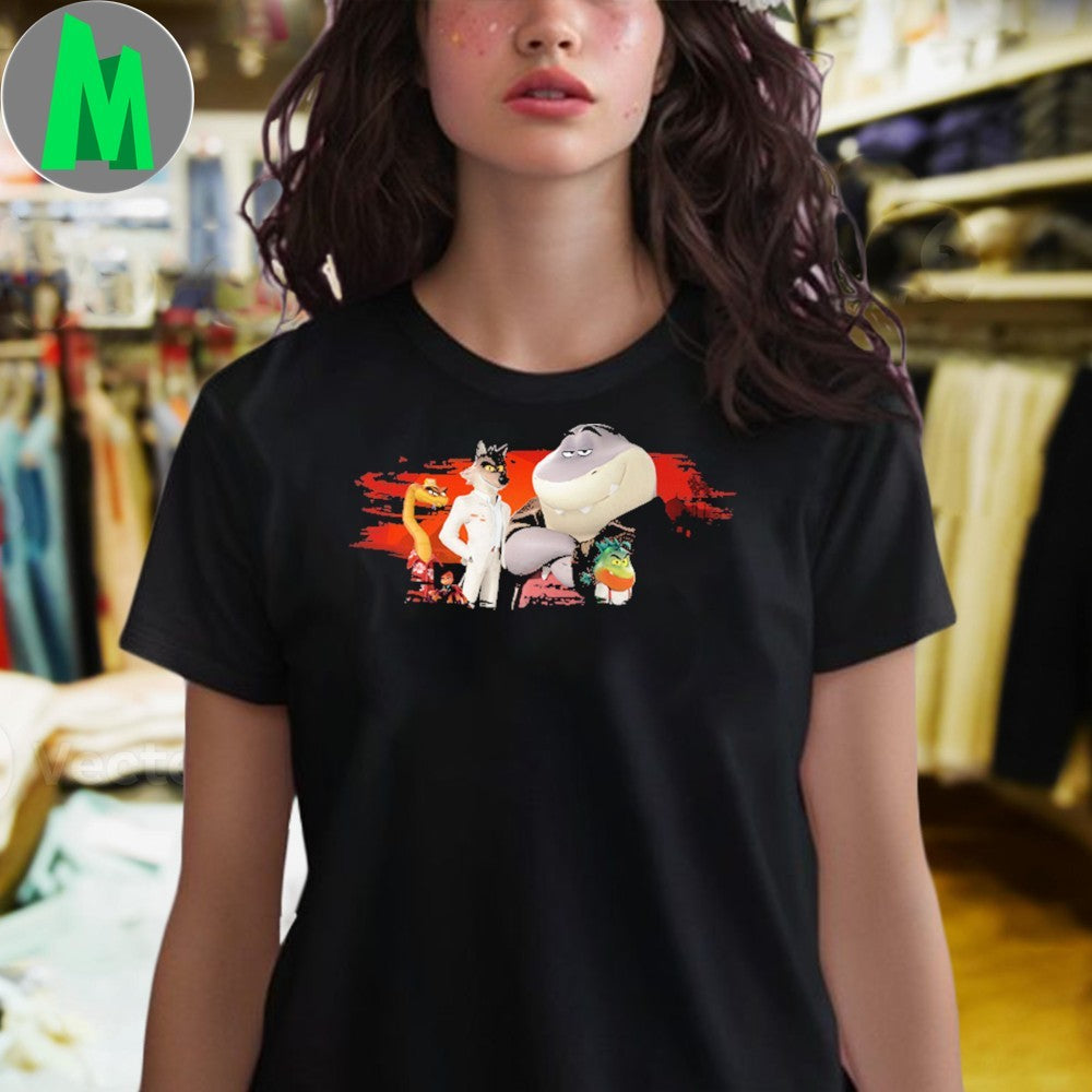 The Bad Guys Movie Character Graphic Youth T-Shirt