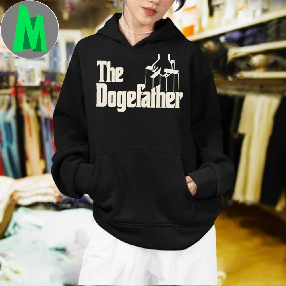 The Dogefather Cryptocurrency T-Shirt Dogecoin Inspired Humor Graphic Tee