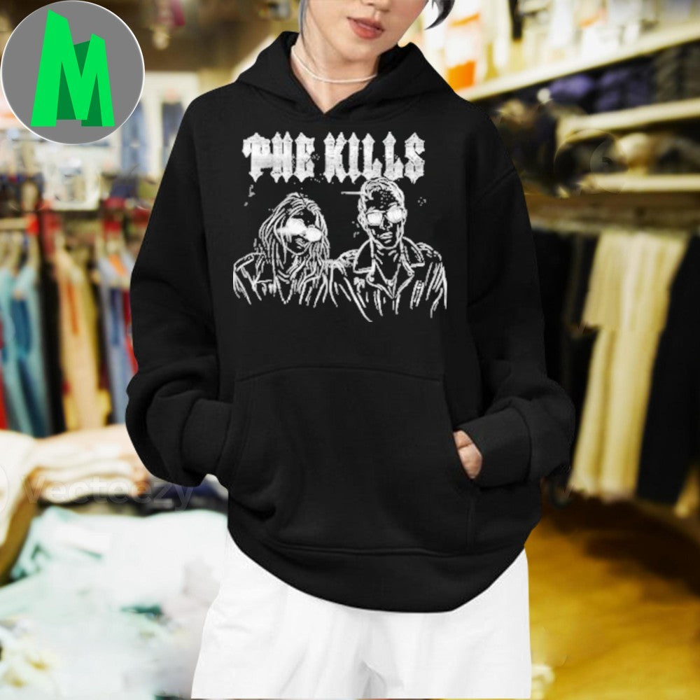The Kills Merch Store Shop Xerox Sketch Shirt
