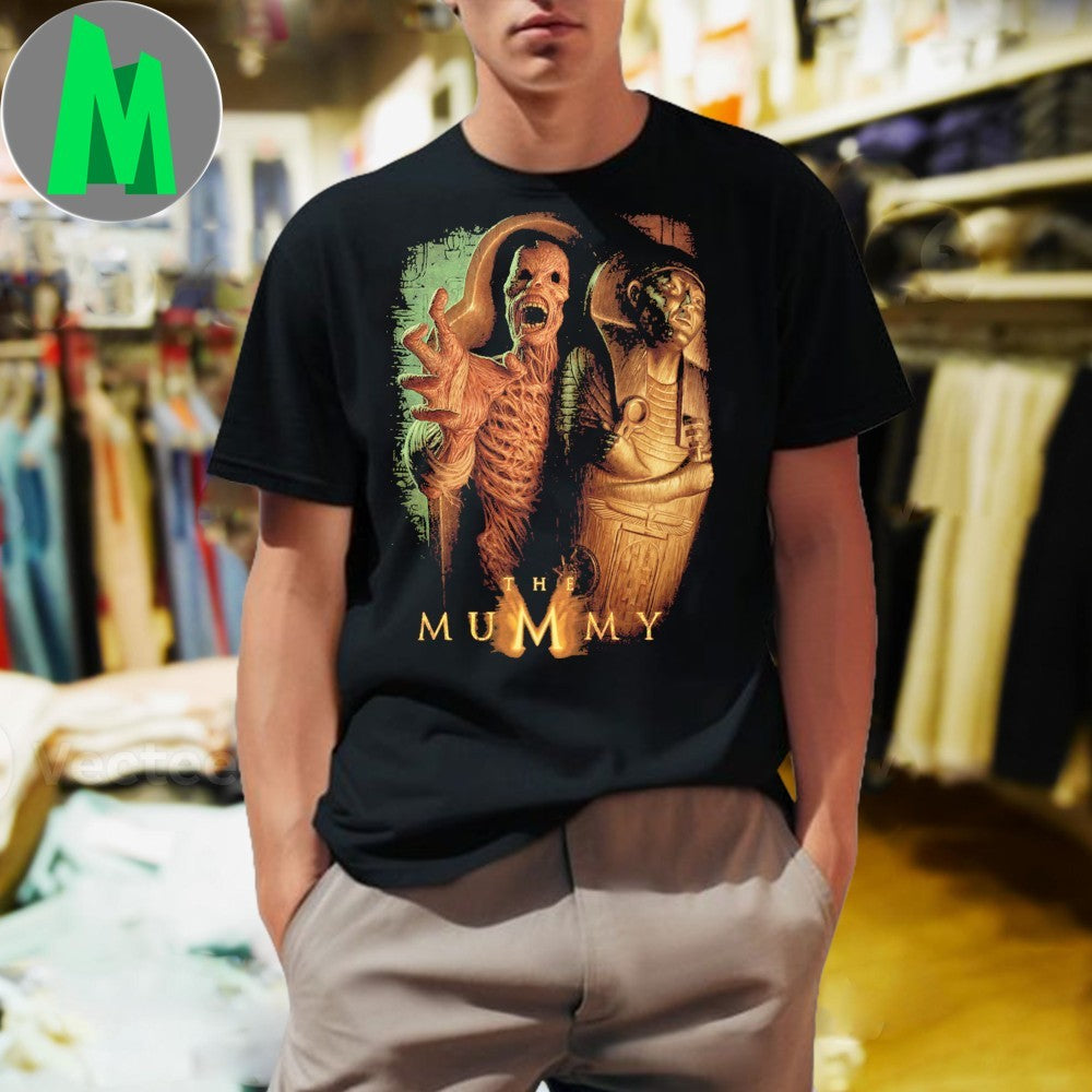 The Mummy (1999) Ancient Evil Horror Movie Graphic T-Shirt