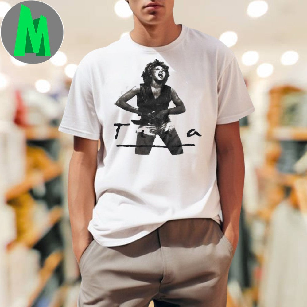 Tina Turner Beyonce Wearing Shirt