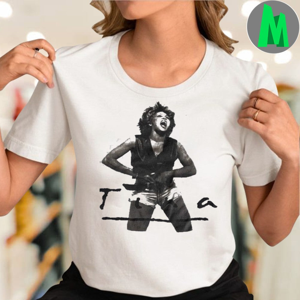 Tina Turner Beyonce Wearing Shirt