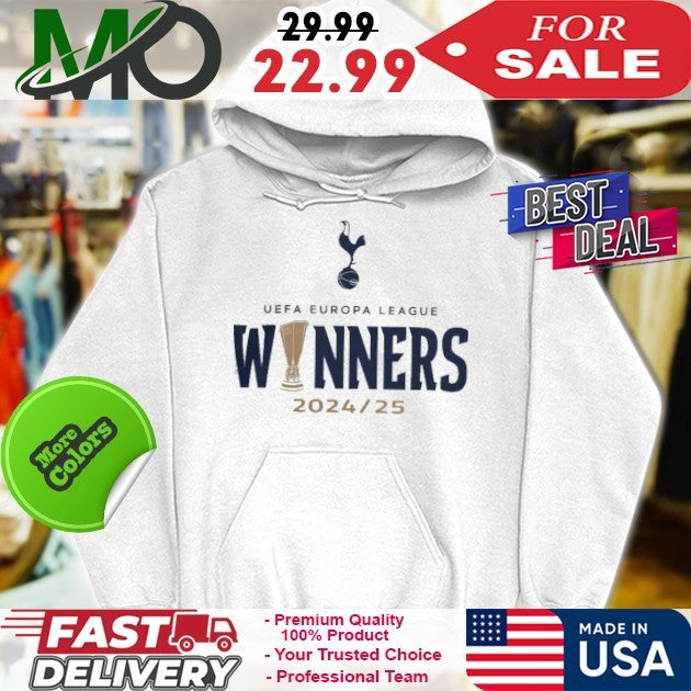 Tottenham Hotspur Europa League 2025 Winners Shirt