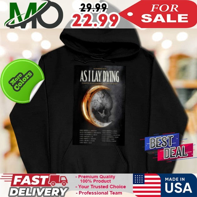 Tour 2025 As I Lay Dying Poster Shirt