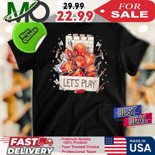 Tower Dice Let’s Play Shirt