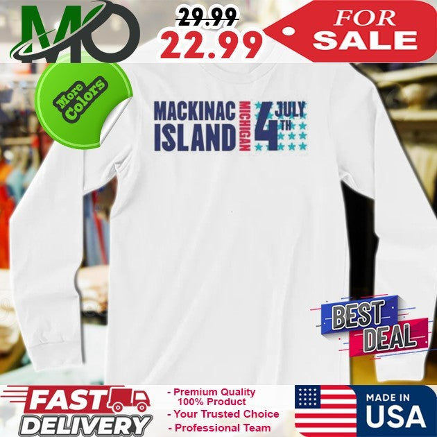 Trending Stone Skipping Merch Mackinac Island July 4Th Splash Shirt