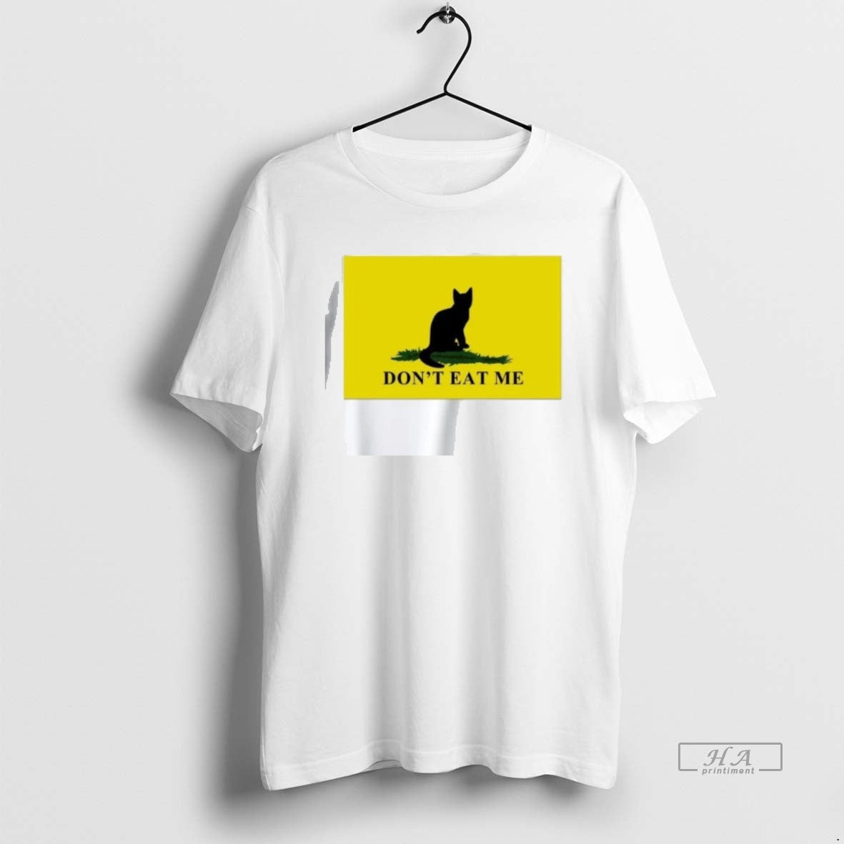 Official Trendy Black Cat Gadsden Flag Dont Eat Me